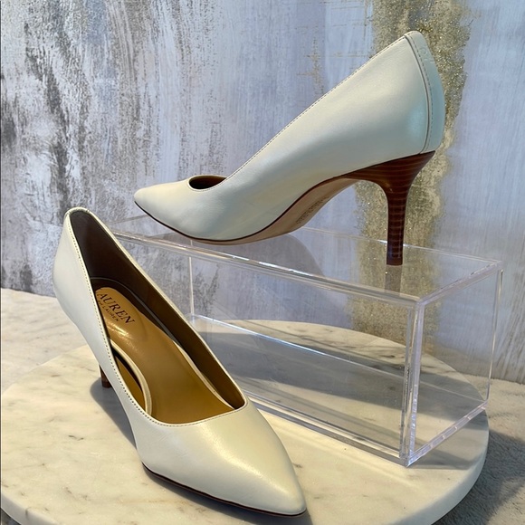 Lauren Ralph Lauren Shoes - Ralph Lauren LANETTE-PM-DRS CRAM SOFT NAPPA